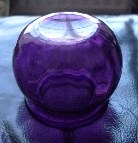 polished base of purple leech pot
