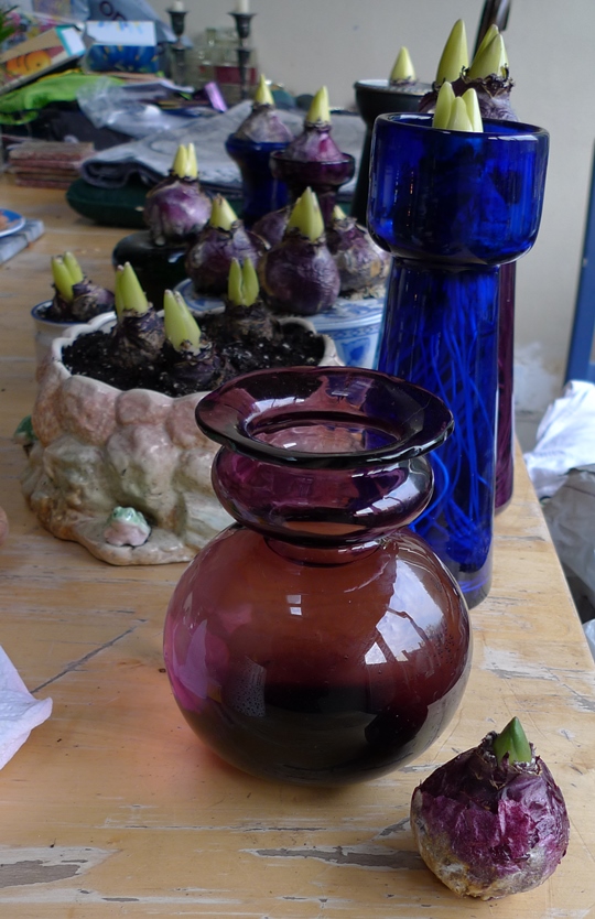 Waldeck hyacinth vase