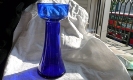 blue hyacinth vase